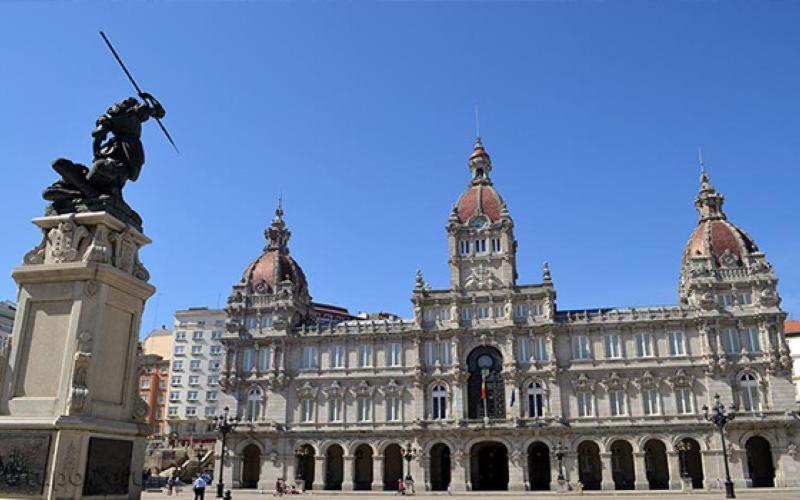 Apartamento Acogedor En LA Coruña Exteriör bild
