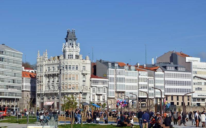 Apartamento Acogedor En LA Coruña Exteriör bild